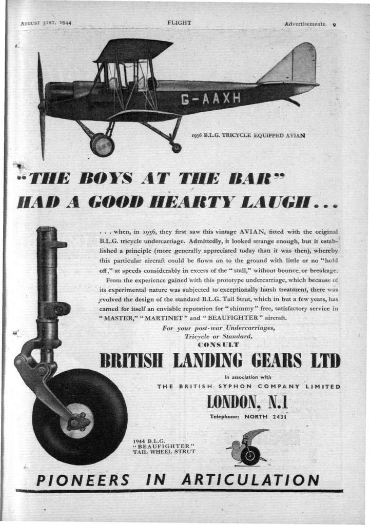 A Novel Approach To "Tricycle Undercarriage" Wings Over New Zealand